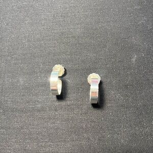 James Avery Sterling Silver hoop earrings.